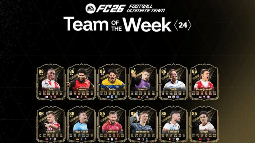 Squadra della Settimana 24 FC 26