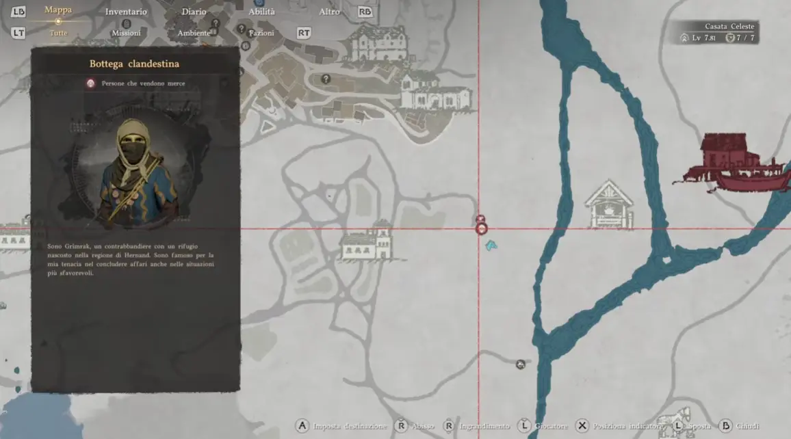 Dove trovare spada Hwando mappa