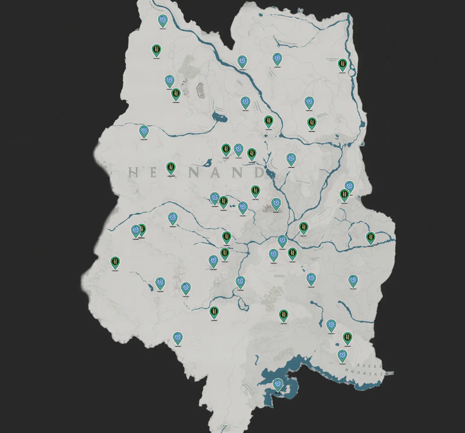 Mappa Viaggio rapido in Crimson Desert how to fast travel