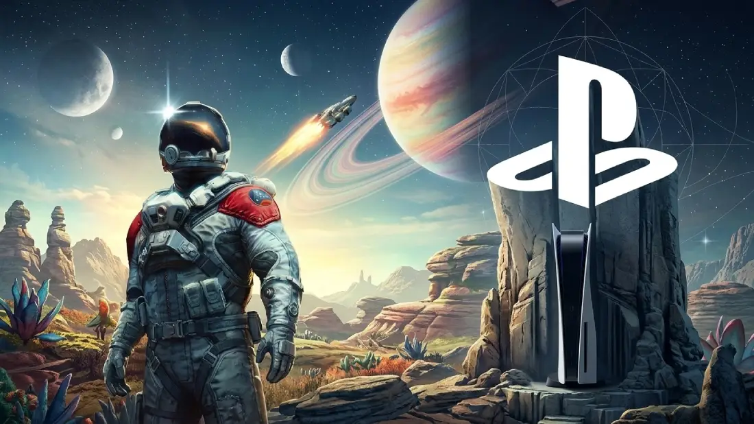 Starfield su PS5, starfield ps5, aggiornamento rotte libere, dlc terran armada, bethesda, playstation 5