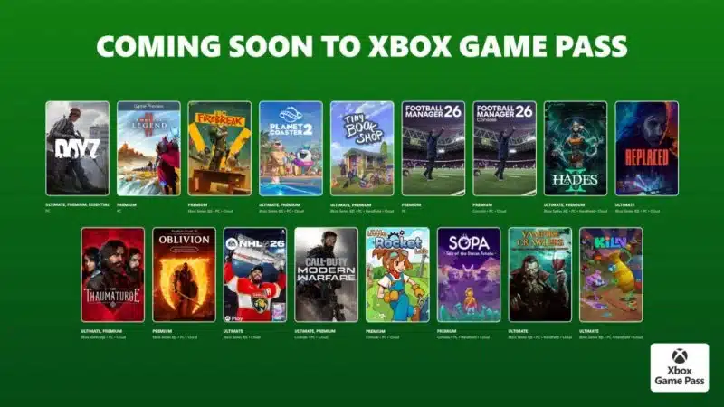 Giochi Game Pass aprile 2026