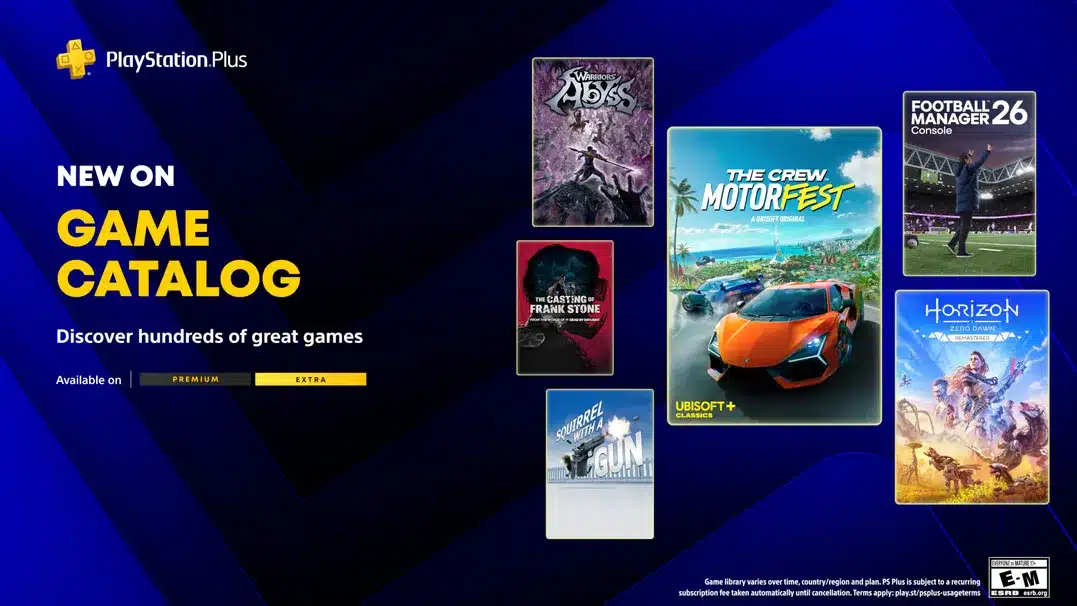 Nuovi giochi PlayStation Plus di aprile 2026