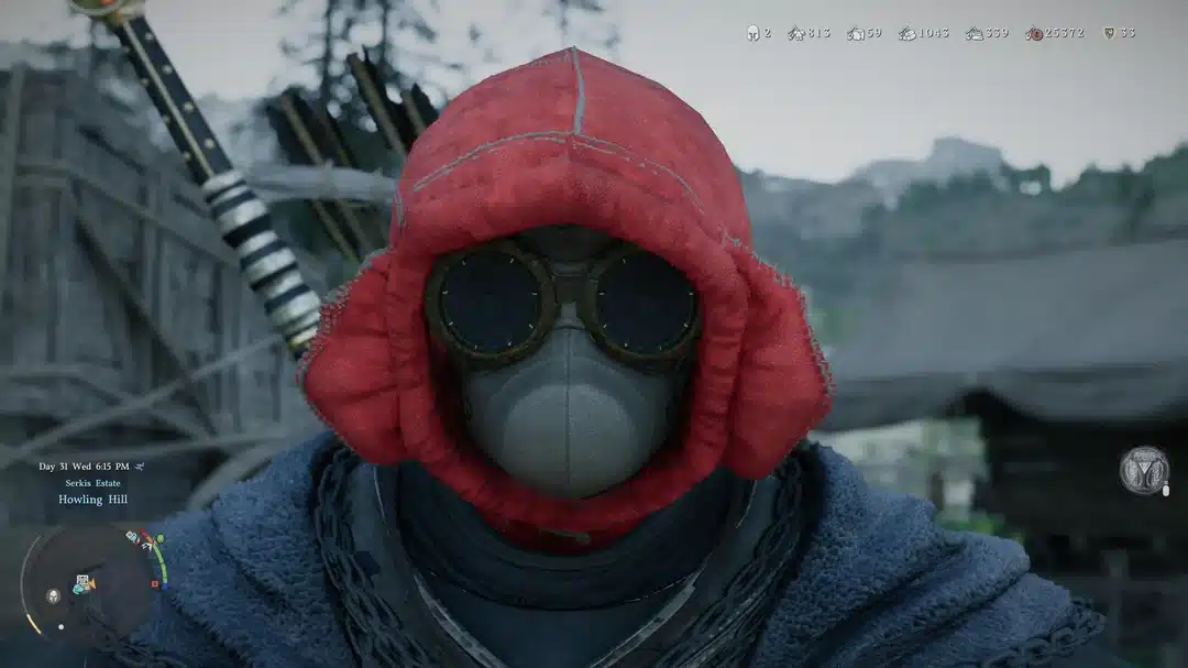 Maschera antigas in Crimson Desert