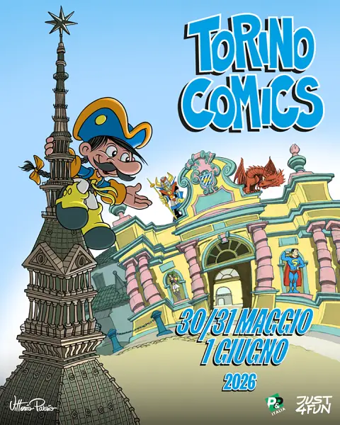 torino comics xxx edizione 2026 manifesto 