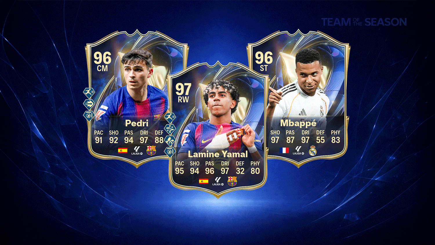 FC 26 Team of the Season LaLiga TOTS: rosa completa