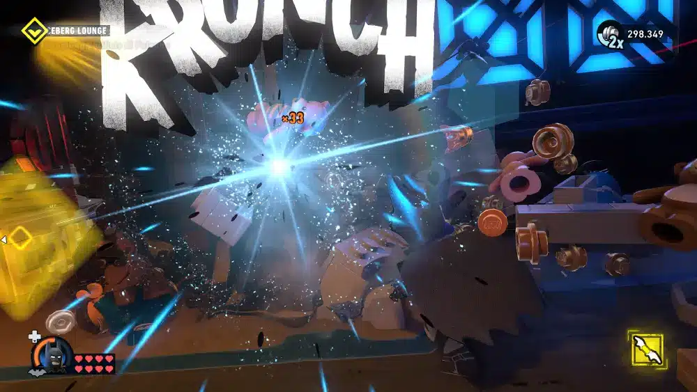 combat system di LEGO Batman: L’Eredità del Cavaliere Oscuro, Recensione di LEGO Batman, TT Games, LEGO Batman: Legacy of the Dark Knight