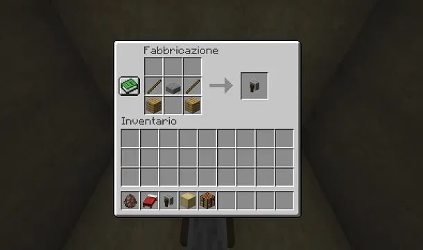 Crafting mola Minecraft