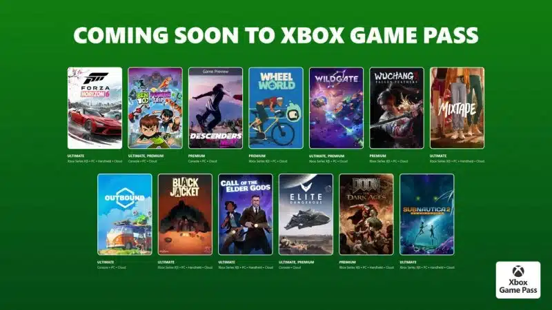 Catalogo giochi Game pass maggio 2026