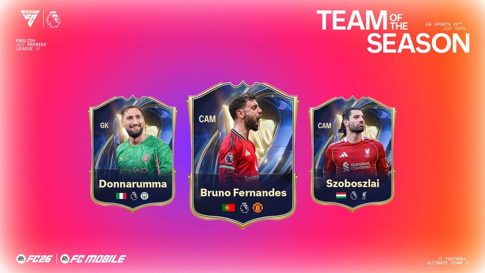 FC 26 Team of the Season Premier League TOTS: rosa completa