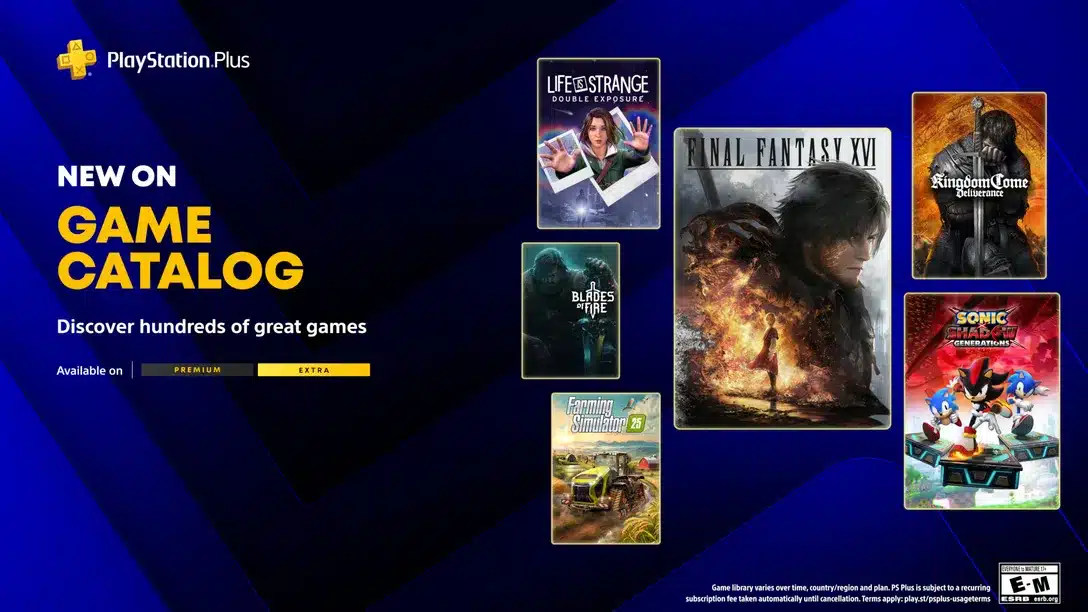 Elenco giochi PlayStation Plus Extra e Premium di giugno 2026