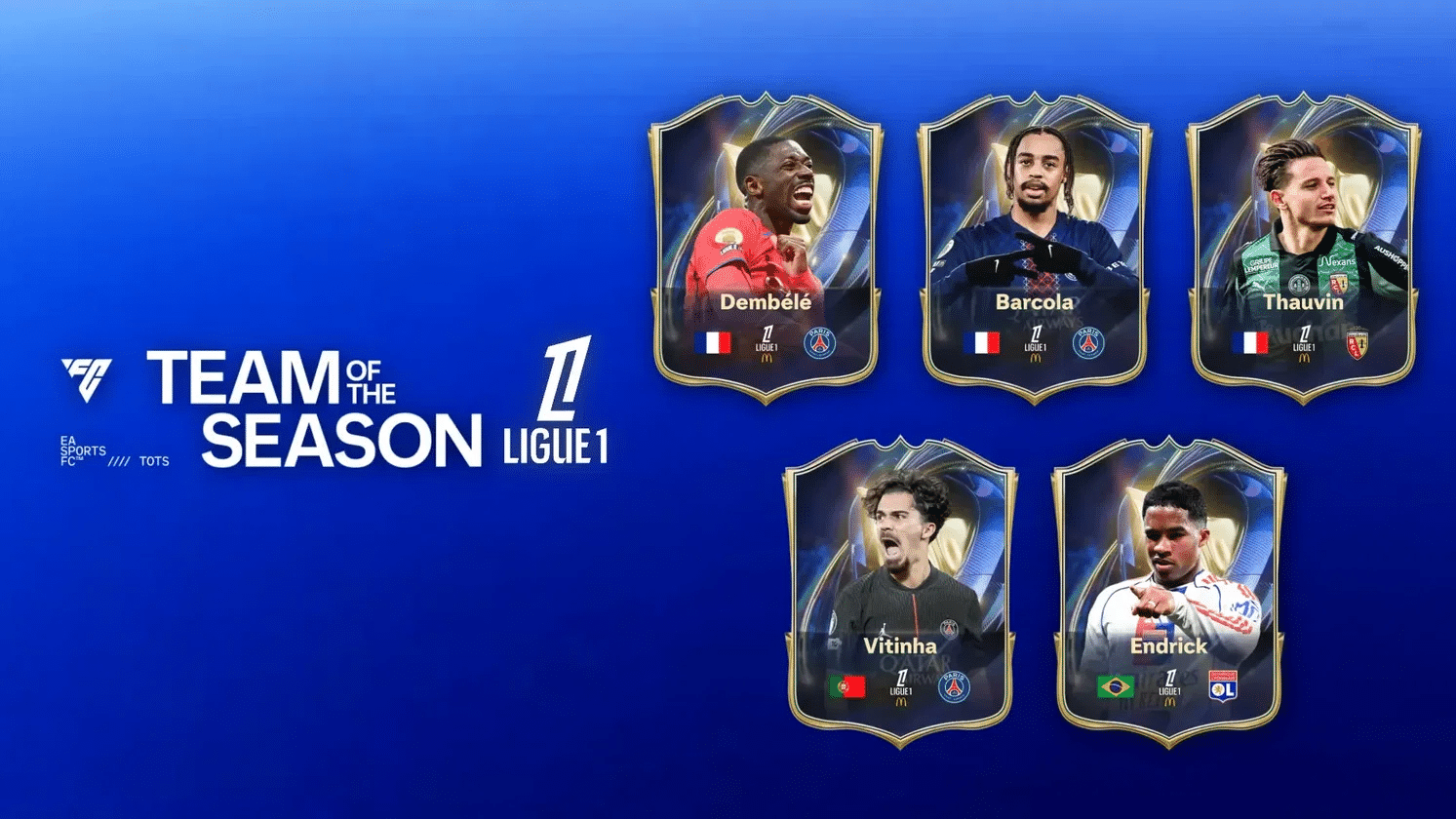 FC 26 Team of the Season Ligue 1 TOTS: rosa completa