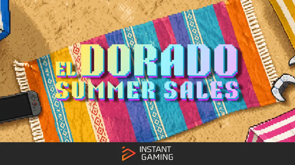 El Dorado Summer Sales 26, Instant Gaming, El Dorado Summer Sales 26 di Instant Gaming, Migliori sconti su Instant Gaming, Sconti instant gaming, instant gaming sales, Gift Card in sconto su instant gaming, Game Pass, Nintendo Switch Online, Carrello rimborsato su Instant Gaming, arc riders, clair obscur: expedition 33, Final Fantasy VII Rebirth, Forza Horizon 6, God of War Ragnarok, Stellar Blade, Metal Gear Solid Delta, Helldivers II, Mario Kart World, Resident Evil Requiem, Pragmata