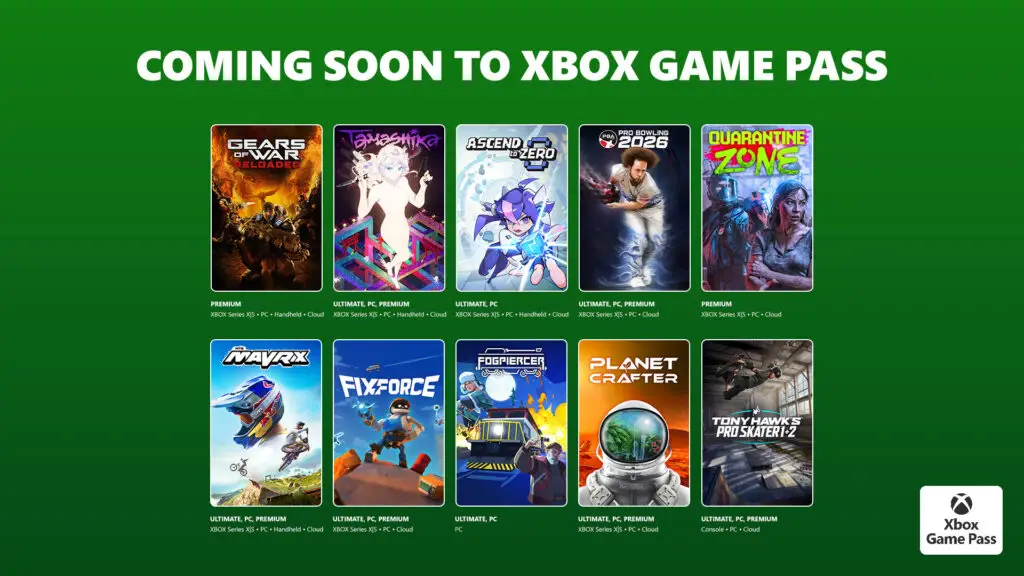 giochi game pass di luglio 2026 microsoft