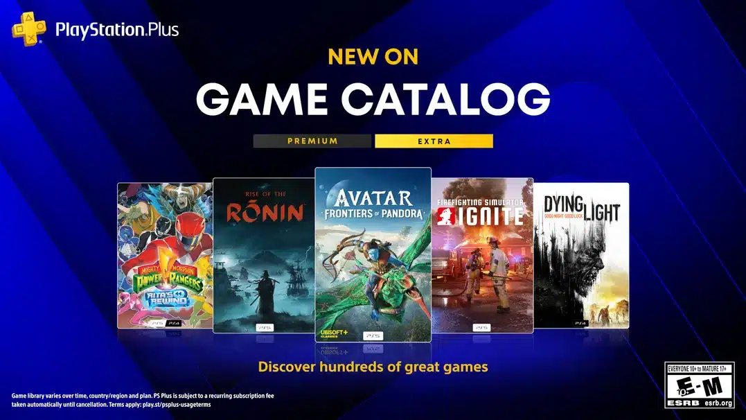 Catalogo giochi PlayStation Plus Extra e Premium luglio 2026