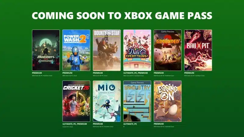 Elenco giochi Xbox Game Pass prima metà di agosto 2026