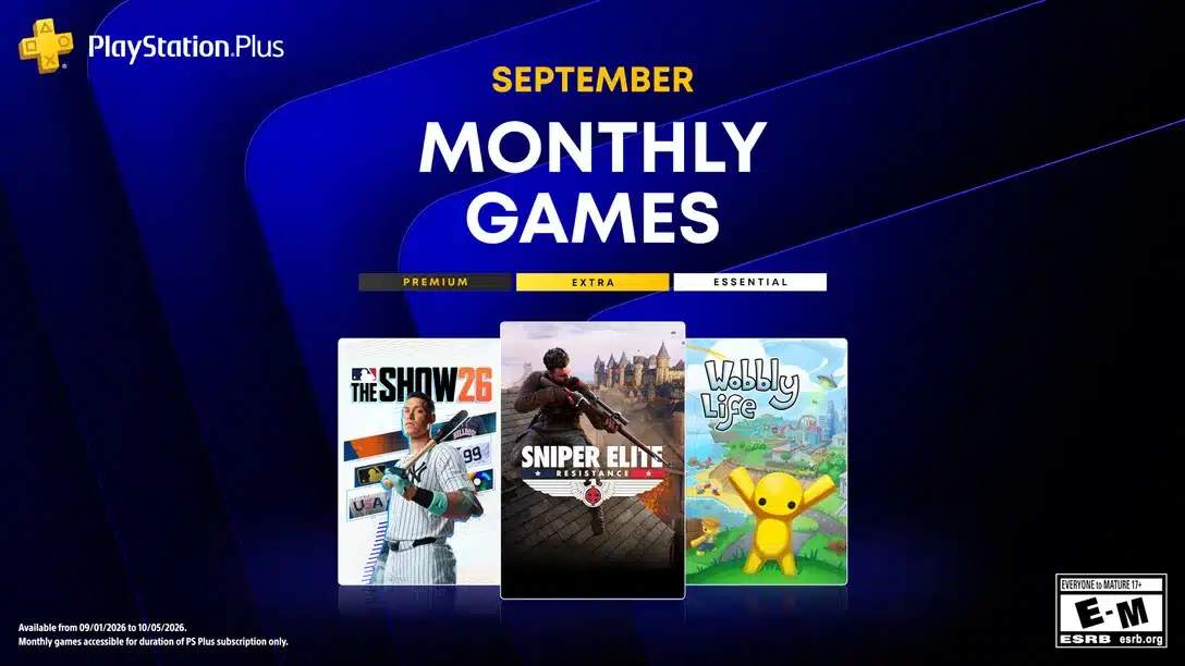 Giochi PlayStation Plus di settembre