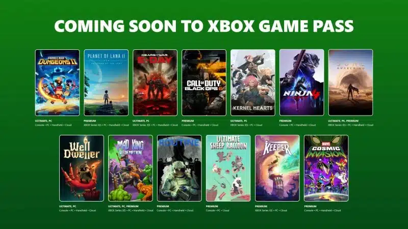 Giochi Game Pass seconda parte di settembre 2026